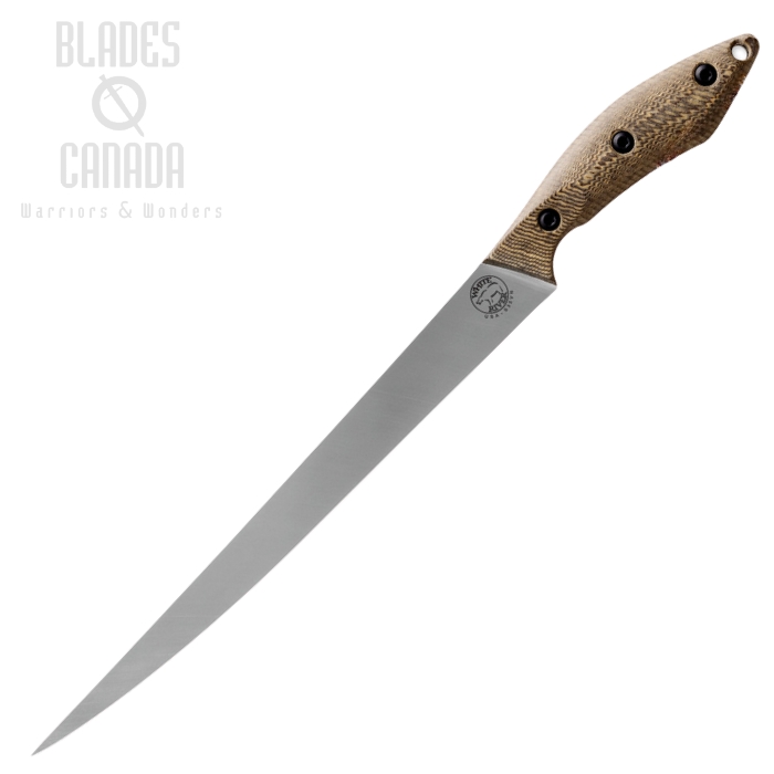 White River Pro Fillet Knife, CPM S35VN 10", Maple/Richlite Black, Kydex Sheath